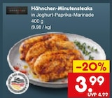 Hähnchen-Minutensteaks von  im aktuellen Netto Marken-Discount Prospekt für 3,99 €