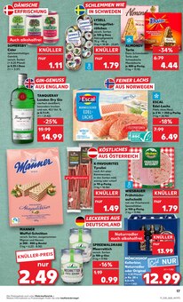 Gin im aktuellen Kaufland Prospekt (Leipzig) Gin im Kaufland Prospekt "KNÜLLER" mit 52 Seiten (Leipzig)