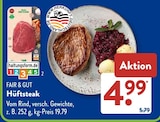 ALDI SÜD Lindau - Hüftsteak Angebot im Prospekt Hüftsteak bei ALDI SÜD im Lindau Prospekt für 4,99 €