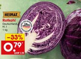 Rotkohl von HEIMAT im aktuellen Netto Marken-Discount Prospekt für 0,79 €