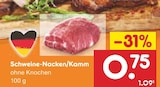 Schweine-Nacken/Kamm im Angebot bei Netto Marken-Discount in Straubing Schweine-Nacken/Kamm Angebote bei Netto Marken-Discount Straubing für 0,75 €