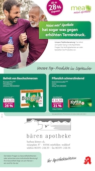 mea - meine apotheke Prospekt Unsere September-Angebote mit 4 Seiten
