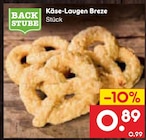 Käse-Laugen Breze für 0,89 € bei Netto Marken-Discount im Angebot Käse-Laugen Breze im aktuellen Netto Marken-Discount Prospekt