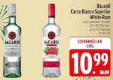 Carta Blanca Superior White Rum oder Razz von Bacardi im aktuellen EDEKA Prospekt