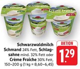 EDEKA Ühlingen-Birkendorf - Schmand Angebot im Prospekt Schmand bei EDEKA im Ühlingen-Birkendorf Prospekt für 1,29 €