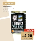 Hundenassnahrung im Angebot bei Garten-Center Nordharz GmbH & Co. KG in Lehrte Hundenassnahrung Angebote von PURE INSTINCT bei Garten-Center Nordharz GmbH & Co. KG Lehrte für 2,59 €