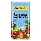 Terreau horticole - ALGOFLASH - Carrefour à Dunkerque Terreau horticole - ALGOFLASH en promo chez Carrefour Dunkerque à 5,99 €