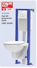 Pack wc autoportant opale - SIAMP - Screwfix à Chartres Pack wc autoportant opale - SIAMP en promo chez Screwfix Chartres à 229,99 €