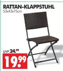 RATTAN-KLAPPSTUHL im Angebot bei Wreesmann in Brandenburg RATTAN-KLAPPSTUHL Angebote bei Wreesmann Brandenburg für 19,99 €