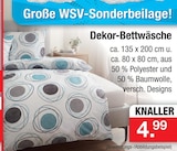 Zimmermann Langen - Dekor-Bettwäsche Angebot im Prospekt Dekor-Bettwäsche bei Zimmermann im Langen Prospekt für 4,99 €