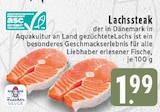 Lachssteak im Angebot bei E center in Moers Lachssteak Angebote von Frischer Glück bei E center Moers für 1,99 €