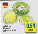diska Bad Colberg-Heldburg - Eisbergsalat Angebot im Prospekt Eisbergsalat bei diska im Bad Colberg-Heldburg Prospekt für 0,59 €