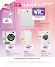 Offre Electroménager Linge dans le catalogue Extra du moment à la page 4