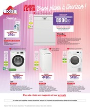 Lave-Linge Angebote im Prospekt "Électroménager Image & Son" von Extra Lave-Linge Angebote im Prospekt "Électroménager Image & Son" von Extra auf Seite 4