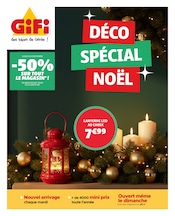 Catalogue Bazar & Déstockage Gifi en cours à Grasse et alentours, "DÉCO SPÉCIAL NOËL", 22 pages, 25/11/2025 - 08/12/2025