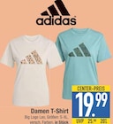 Damen T-Shirt Big Logo Leo Angebote von Adidas bei EDEKA Augsburg für 19,99 €