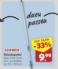 Teleskopstiel im Angebot bei combi in Aurich Teleskopstiel Angebote von Leifheit bei combi Aurich für 9,99 €