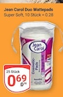 Duo Wattepads im Angebot bei GLOBUS in Erfurt Duo Wattepads Angebote von Jean Carol bei GLOBUS Erfurt für 0,69 €