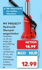 Hydraulik-Stempelwagenheber von MY PROJECT im aktuellen Kaufland Prospekt für 12,99 €