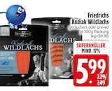 Lachs im EDEKA Prospekt Kodiak Wildlachs geräuchert von Friedrichs im aktuellen EDEKA Prospekt für 5,99 €