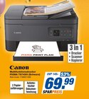 Multifunktionsdrucker PIXMA TS7450i (Schwarz) Angebote von Canon bei expert Gröblinghoff Bergheim für 69,99 €
