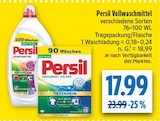 Vollwaschmittel Angebote von Persil bei diska Coburg für 17,99 €
