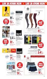 Promos Boxer Homme dans le catalogue "20 JOURS PLUS" de Hyper U Boxer Homme en promo dans le catalogue Hyper U à la page 45