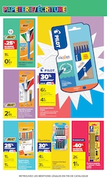 Prix et réduction Fournitures Scolaires dans le prospectus Carrefour Market en cours Offre Fournitures Scolaires dans le catalogue Carrefour Market du moment à la page 6