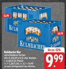 Bier bei EDEKA im Ebern Prospekt für 9,99 €