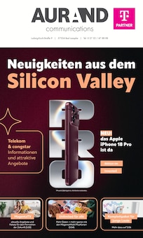 Aktueller Aurand Communications Prospekt für Erndtebrück und Ungebung, Seiten zum blättern Aurand Communications Prospekt Neuigkeiten aus dem Silicon Valley mit Seiten in Erndtebrück und Umgebung