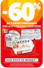 Promo -60% de remise immédiate sur le 2ème produit identique sur tout St Môret à  dans le catalogue U Express à Noirmoutier-en-l'Île