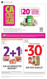 Prix et réduction Barquette dans le prospectus Intermarché Hyper en cours Offre Barquette dans le catalogue Intermarché Hyper du moment à la page 2