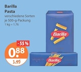 Pasta im V-Markt Prospekt Pasta von Barilla im aktuellen V-Markt Prospekt für 0,88 €