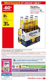 Promos Bière blonde dans le catalogue "Carrefour Market" de Carrefour Market à la page 20