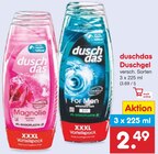 Duschgel im Angebot bei Netto Marken-Discount in Erkrath Duschgel Angebote von duschdas bei Netto Marken-Discount Erkrath für 2,49 €