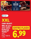 Ribs de porc avec sauce barbecue fumée - CHEF SELECT en promo chez Lidl Challans à 6,99 €