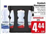 Mineralwasser Classic von Krumbach im aktuellen EDEKA Prospekt für 4,44 €