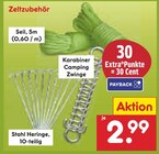 Aktuelle Zelt Angebote bei Netto Marken-Discount in Recklinghausen Aktuelles Zeltzubehör Angebot bei Netto Marken-Discount in Recklinghausen ab 2,99 €