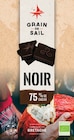 Tablette de Chocolat Noir Bio 75% de Cacao - Grain de Sail - Intermarché Super Tablette de Chocolat Noir Bio 75% de Cacao - Grain de Sail à 1,77 € dans le catalogue Intermarché Super