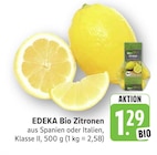 Bio Zitronen bei E center im Lambrecht Prospekt für 1,29 €
