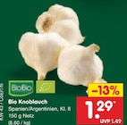 Knoblauch im Angebot bei Netto Marken-Discount in Erfurt Knoblauch Angebote von BioBio bei Netto Marken-Discount Erfurt für 1,29 €
