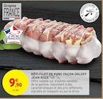 Rôti filet de porc façon Orloff - Jean Rozé dans le catalogue Intermarché