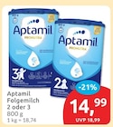 Folgemilch 2 von Aptamil für 14,99 € bei budni im Angebot Folgemilch 2 von Aptamil im aktuellen budni Prospekt