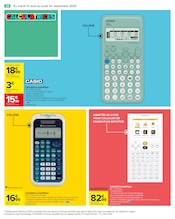 Calculatrice Angebote im Prospekt "LA RENTRÉE À PETIT PRIX" von Carrefour auf Seite 24