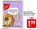 Mandeln gemahlen im Angebot bei EDEKA in Karlsruhe Mandeln gemahlen Angebote von Gut & Günstig bei EDEKA Karlsruhe für 1,99 €