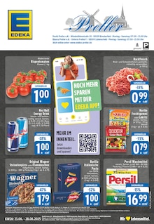 EDEKA Prospekt der Woche "Aktuelle Angebote" Seite 1, 23.06.2025 bis 28.06.2025 für Breckerfeld Aktueller EDEKA Prospekt "Aktuelle Angebote" Seite 1 von 24 Seiten für Breckerfeld