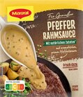 Für Genießer Zwiebelsuppe oder Für Genießer Pfefferrahmsauce im Angebot bei REWE in Oberhausen Für Genießer Zwiebelsuppe oder Für Genießer Pfefferrahmsauce Angebote von Maggi bei REWE Oberhausen für 0,79 €