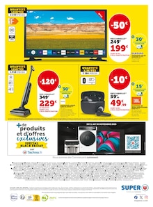 Promo Aspirateur dans le catalogue Super U du moment à la page 4