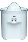 Presse-agrumes Braun CJ3050WH BLANC à Darty dans Saint-Ouen-l'Aumône Presse-agrumes Braun CJ3050WH BLANC à Darty dans Saint-Ouen-l'Aumône