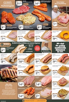 Schweinefleisch im GLOBUS Prospekt "Aktuelle Angebote" mit 20 Seiten (Erlangen)